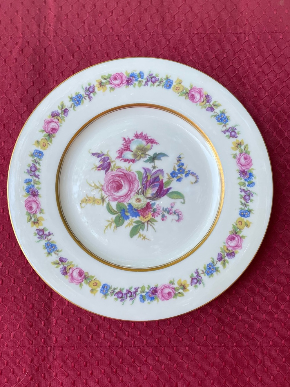 Castleton Manor Salad Plate 8 3/8” Vintage